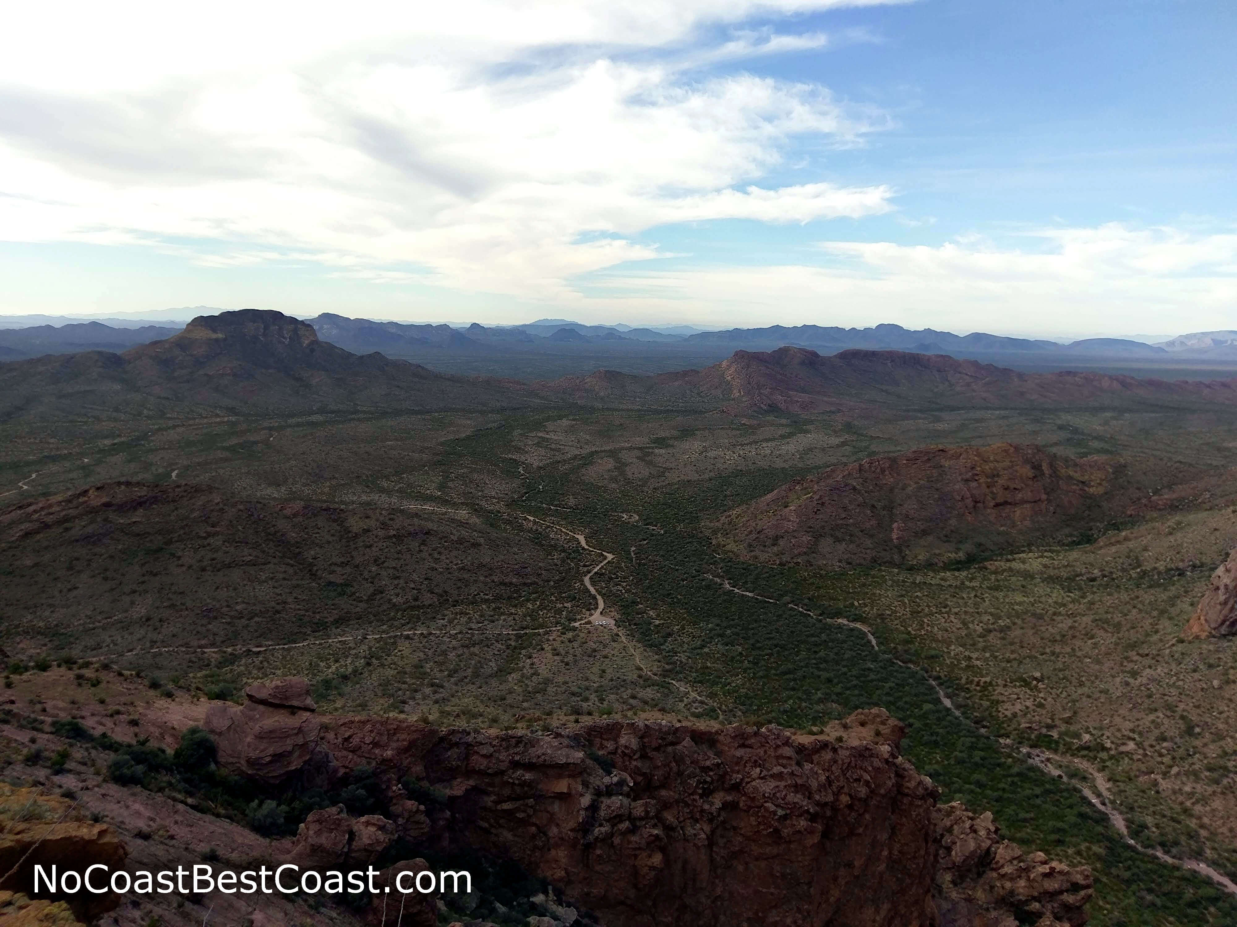 This view of Organ Pipe Cactus National Monument awaits you on the other side of the arch