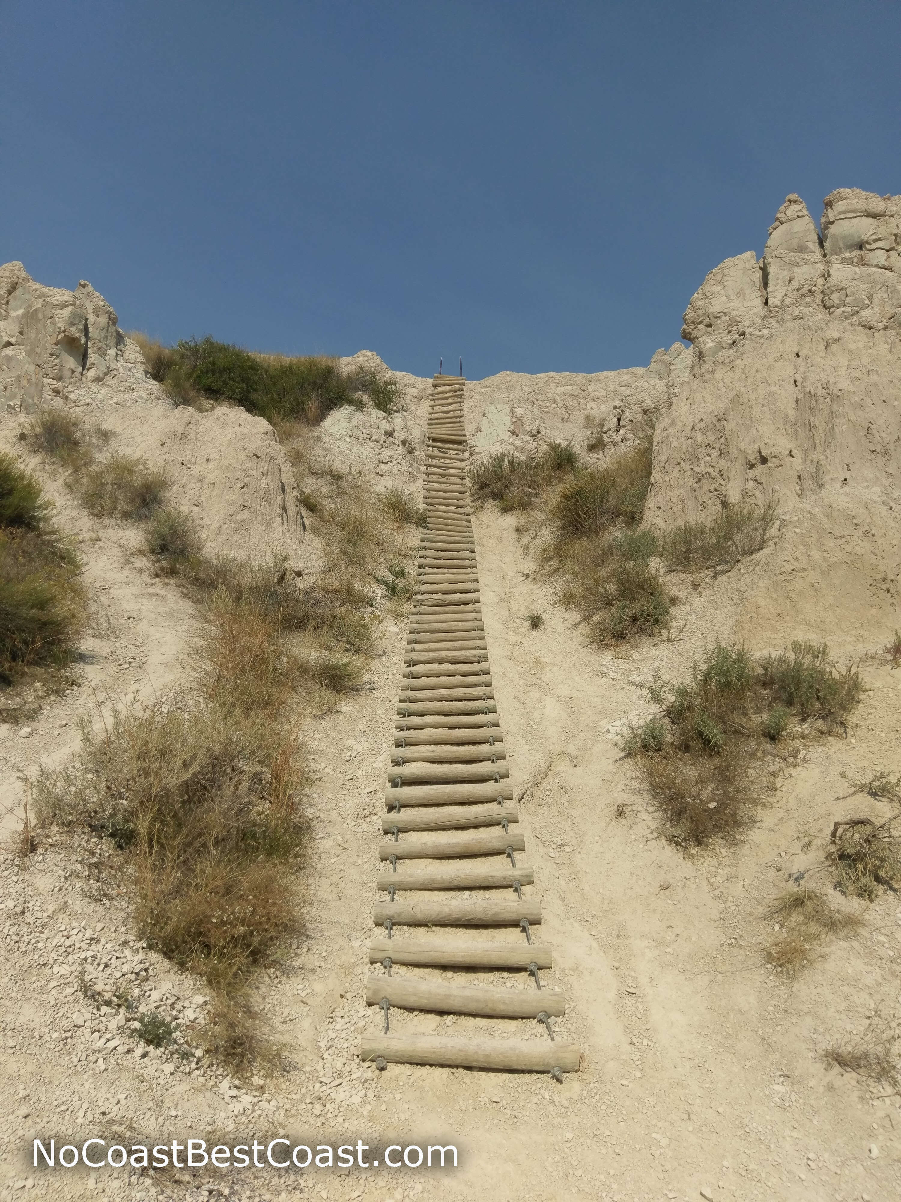 Hike Notch Trail at Badlands National Park