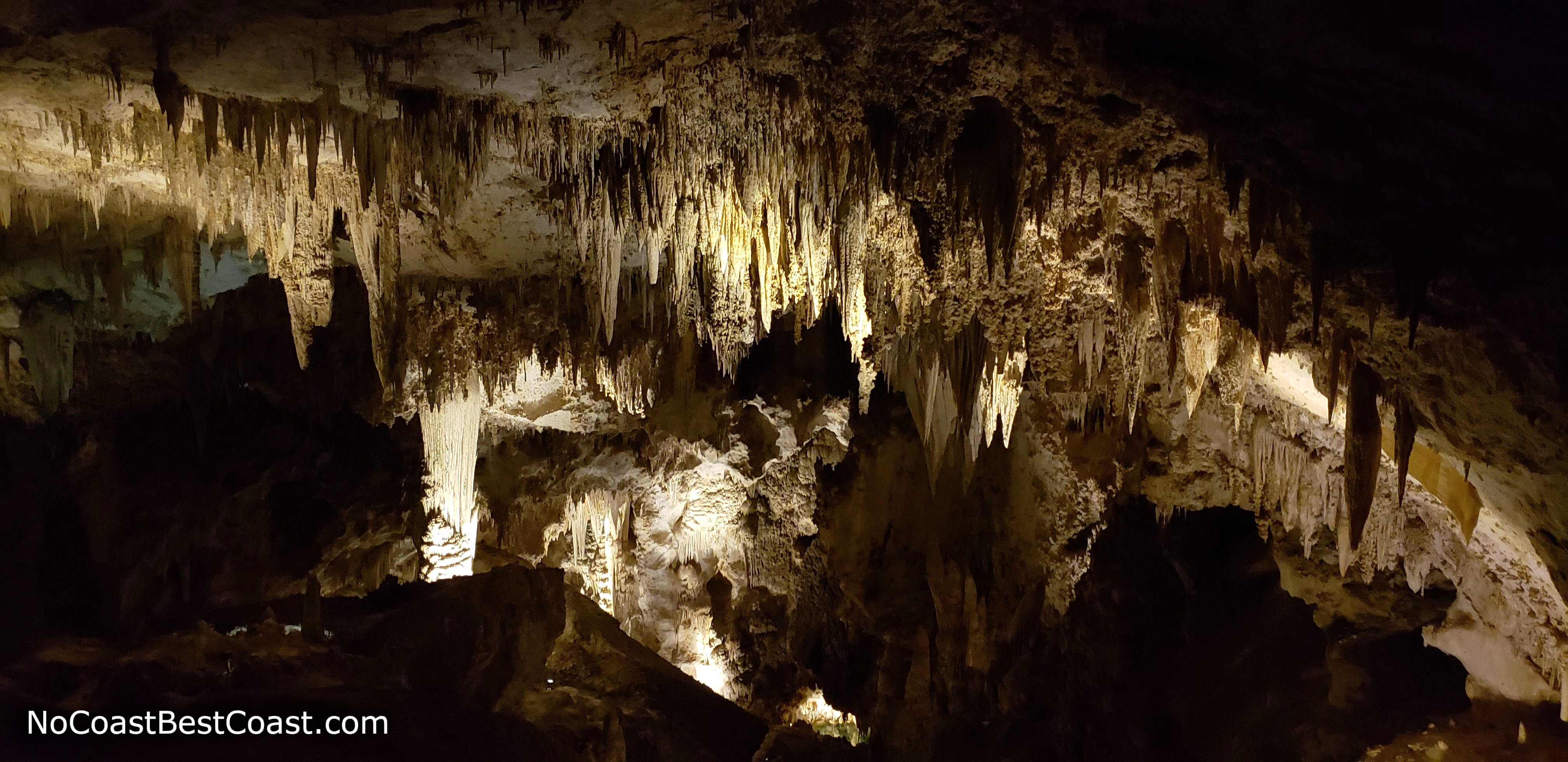 The delicate stalactites of Carlsbad Caverns are something everyone should see in their lifetime