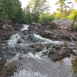 Cascade Falls is the final destination of this scenic hike