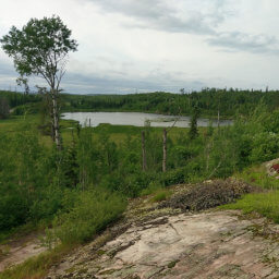 The view from the Moose Pond Overlook is spectacular