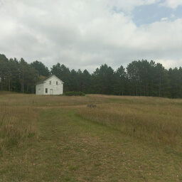 The last remaining building from the historic town of Crow Wing
