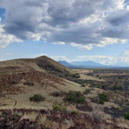 Doney Mountain with the San Francisco Peaks in the background