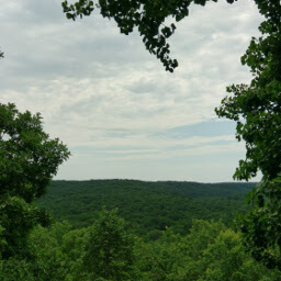 The view from the overlook