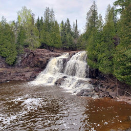 Middle Falls from the viewing area