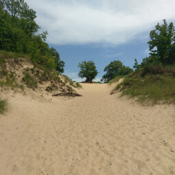 Looking up Devil's Slide