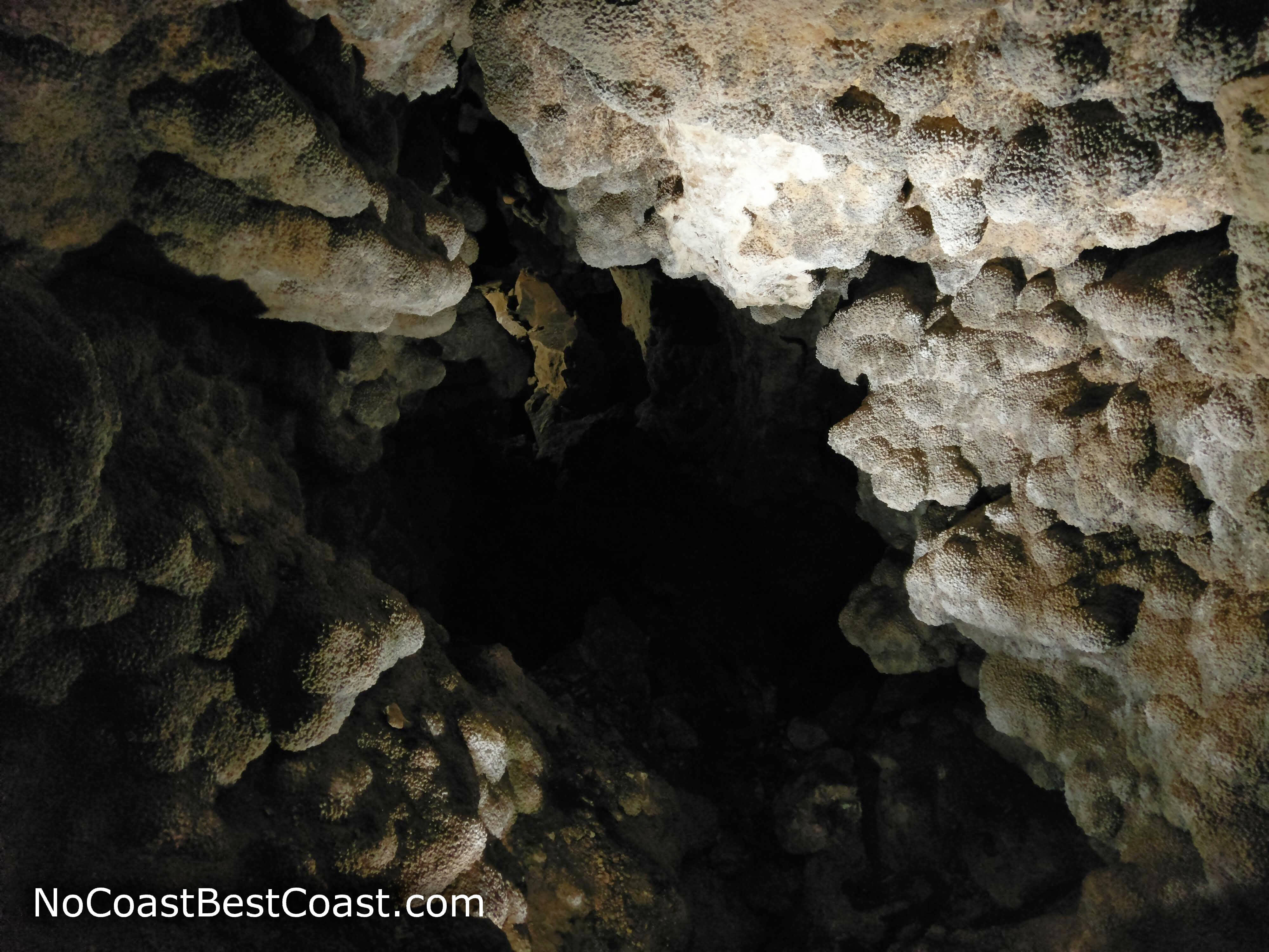 Many of the cave formations look like coral