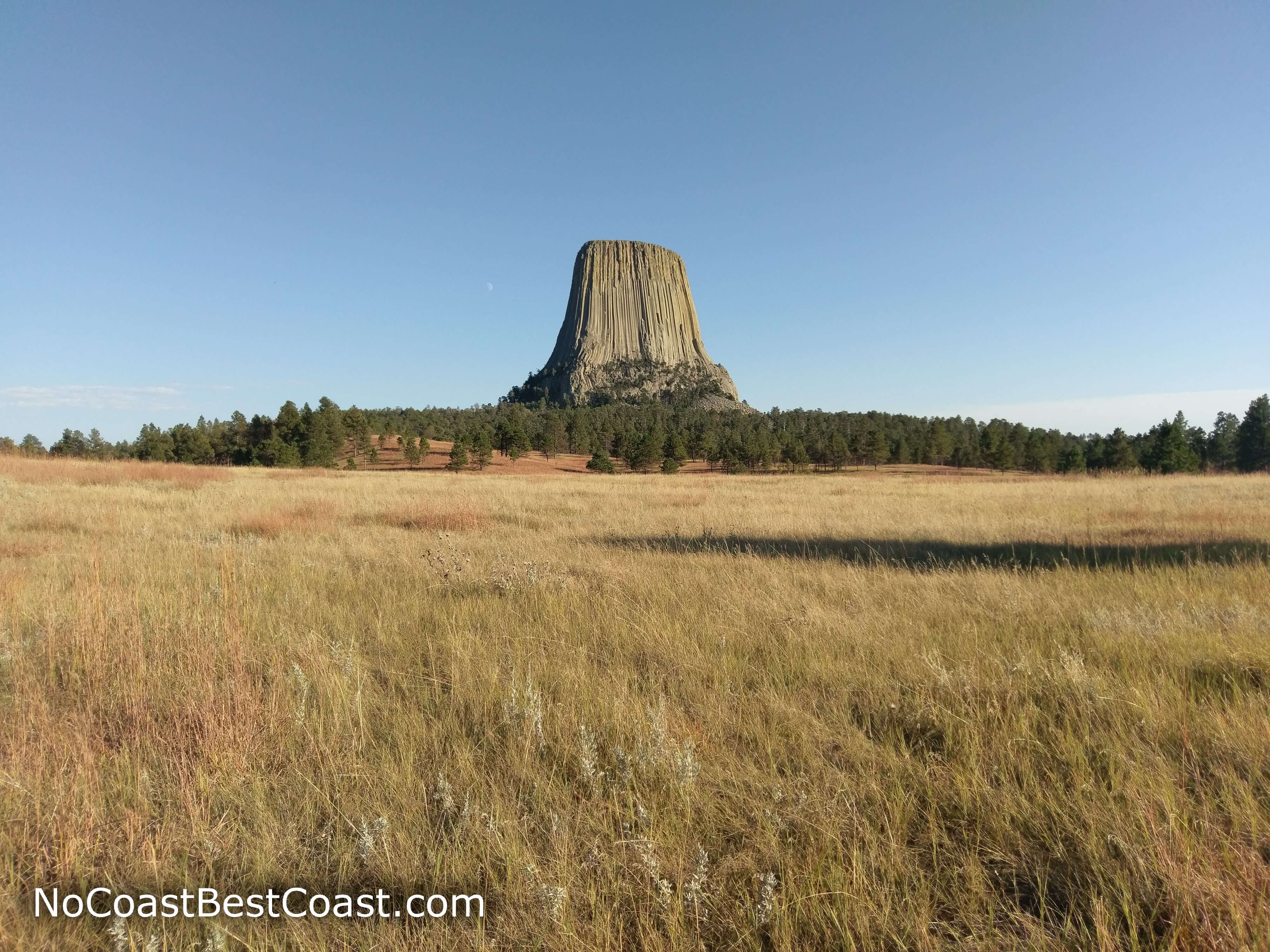 Devils Tower is perhaps one of the most famous national monuments