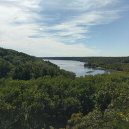 Overlooking the St. Croix River