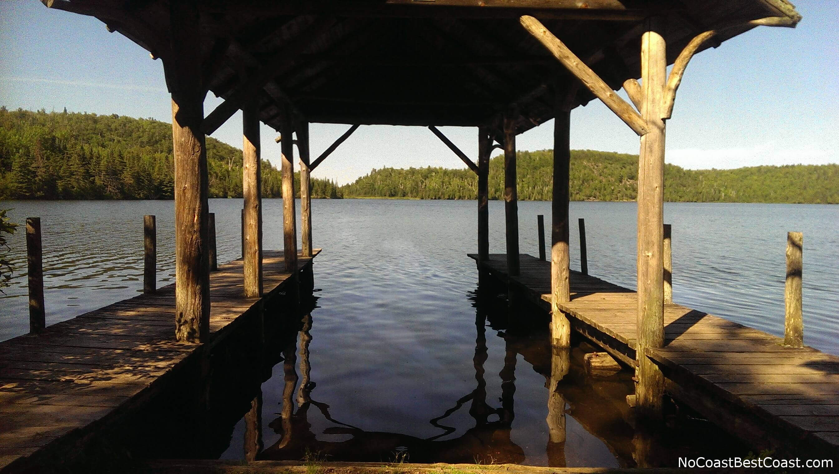 View of Mic Mac Lake from the dock
