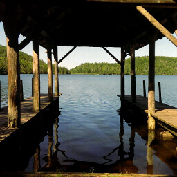 View of Mic Mac Lake from the dock