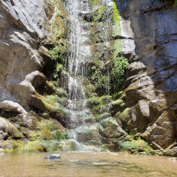 The beautiful Millard Canyon Falls