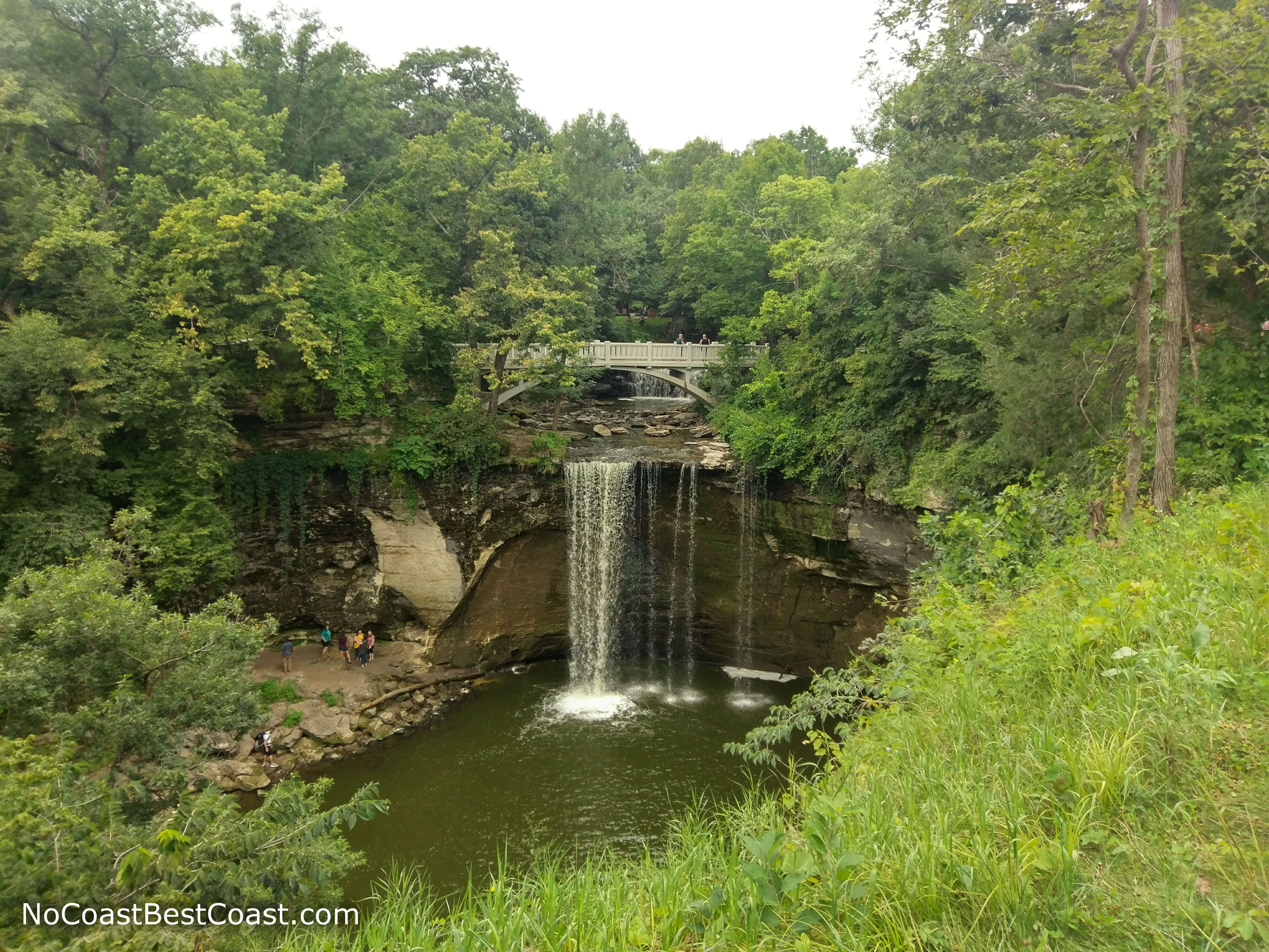 Minneopa State Park Map Hikes In Minneopa State Park, Minnesota