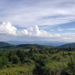 Views to the east after gaining some elevation