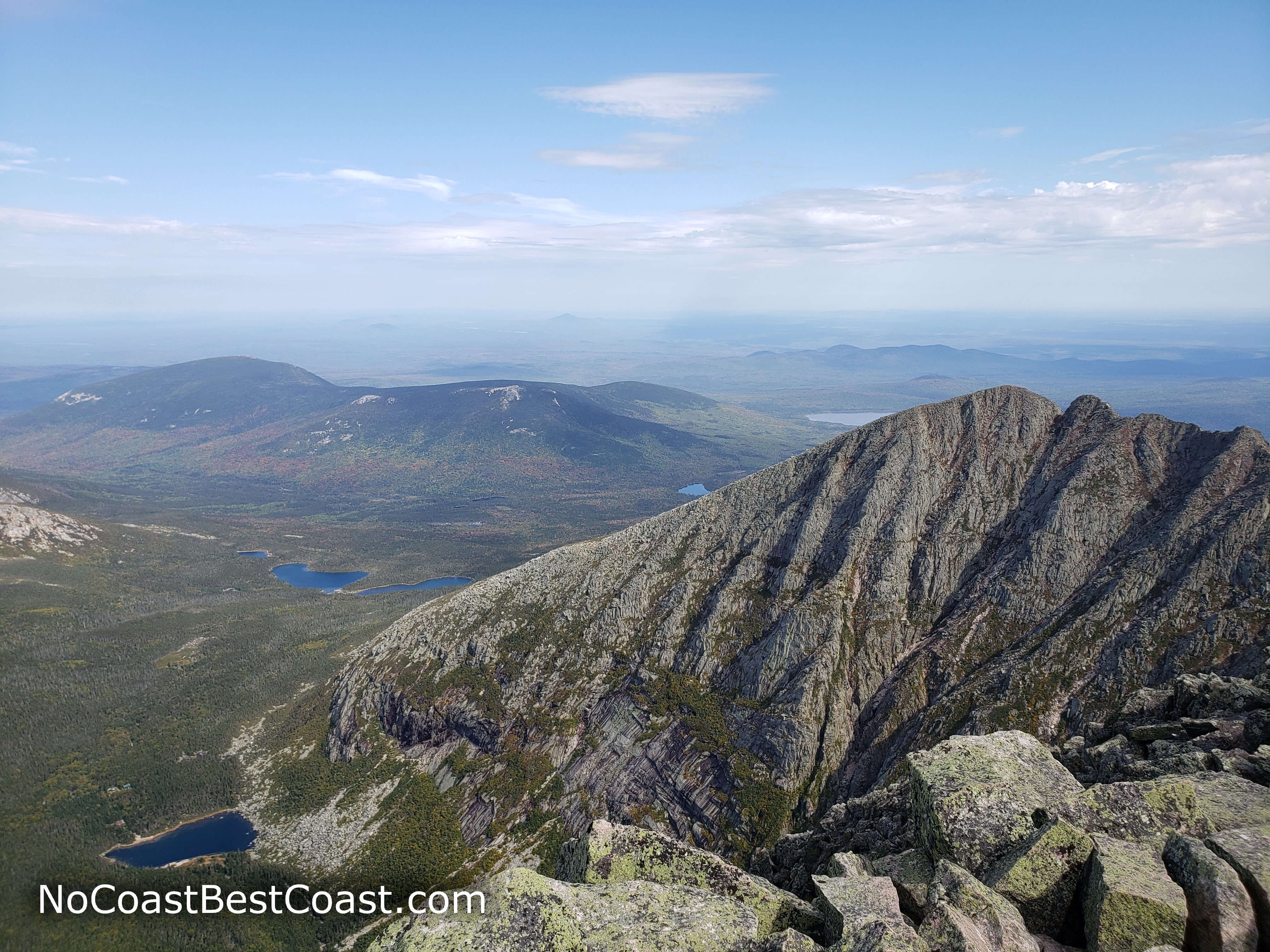 The views from the top of Mt. Katahdin are unforgettable