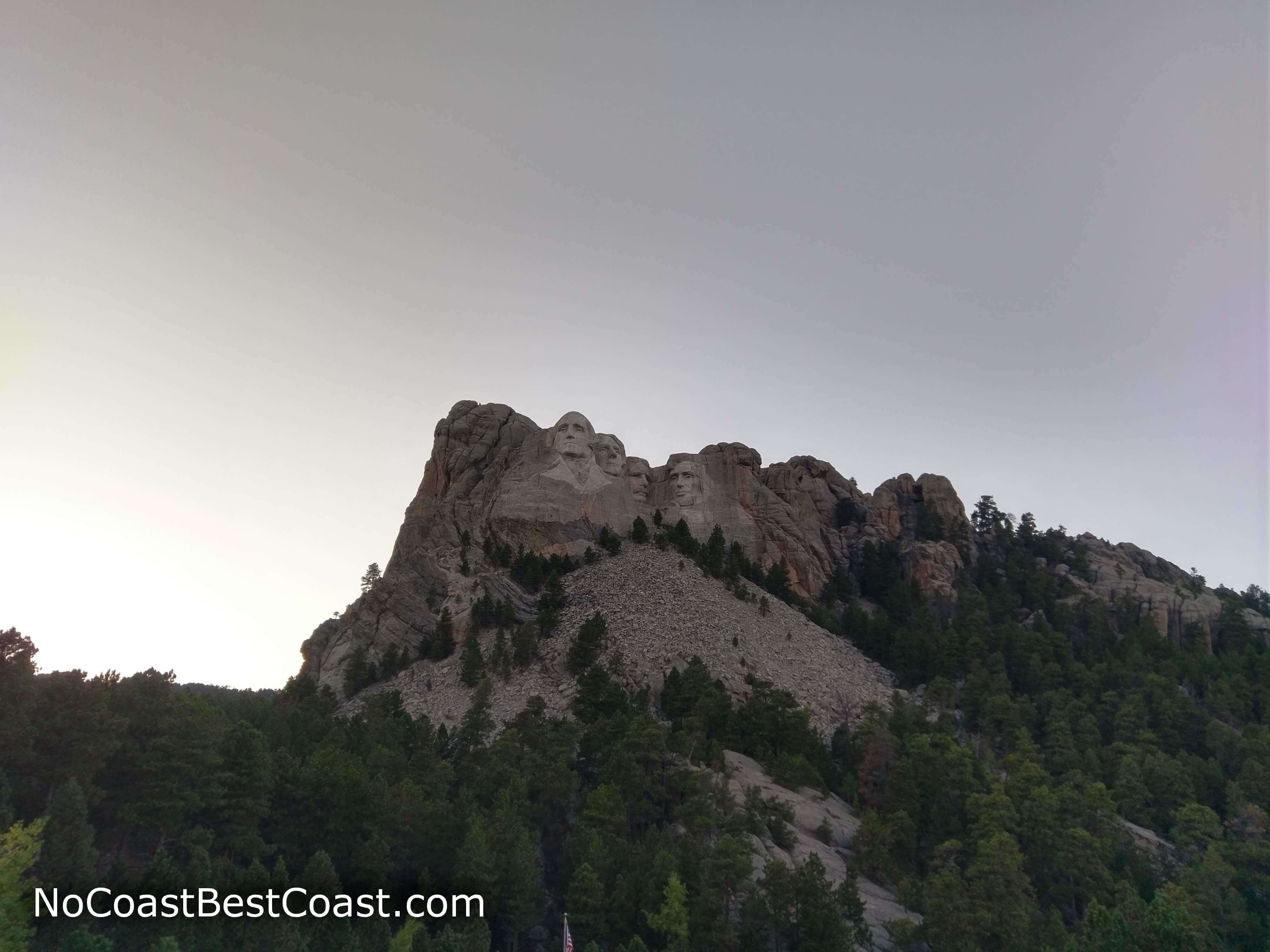 The iconic Mount Rushmore National Memorial