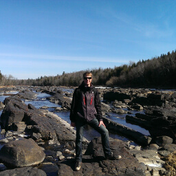 Ricky at Jay Cooke State Park near Duluth, MN