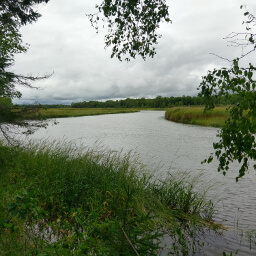 Although Mississippi River is much narrower in this part of Minnesota, it is still beautiful