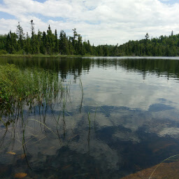 You will likely have the glassy waters of this gorgeous lake all to yourself