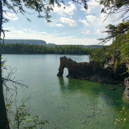 The iconic rock formation called the Sea Lion (I still don