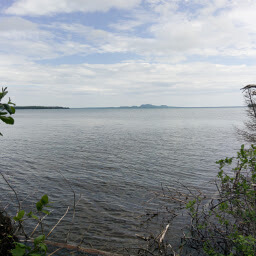 Looking at Sibley Bay