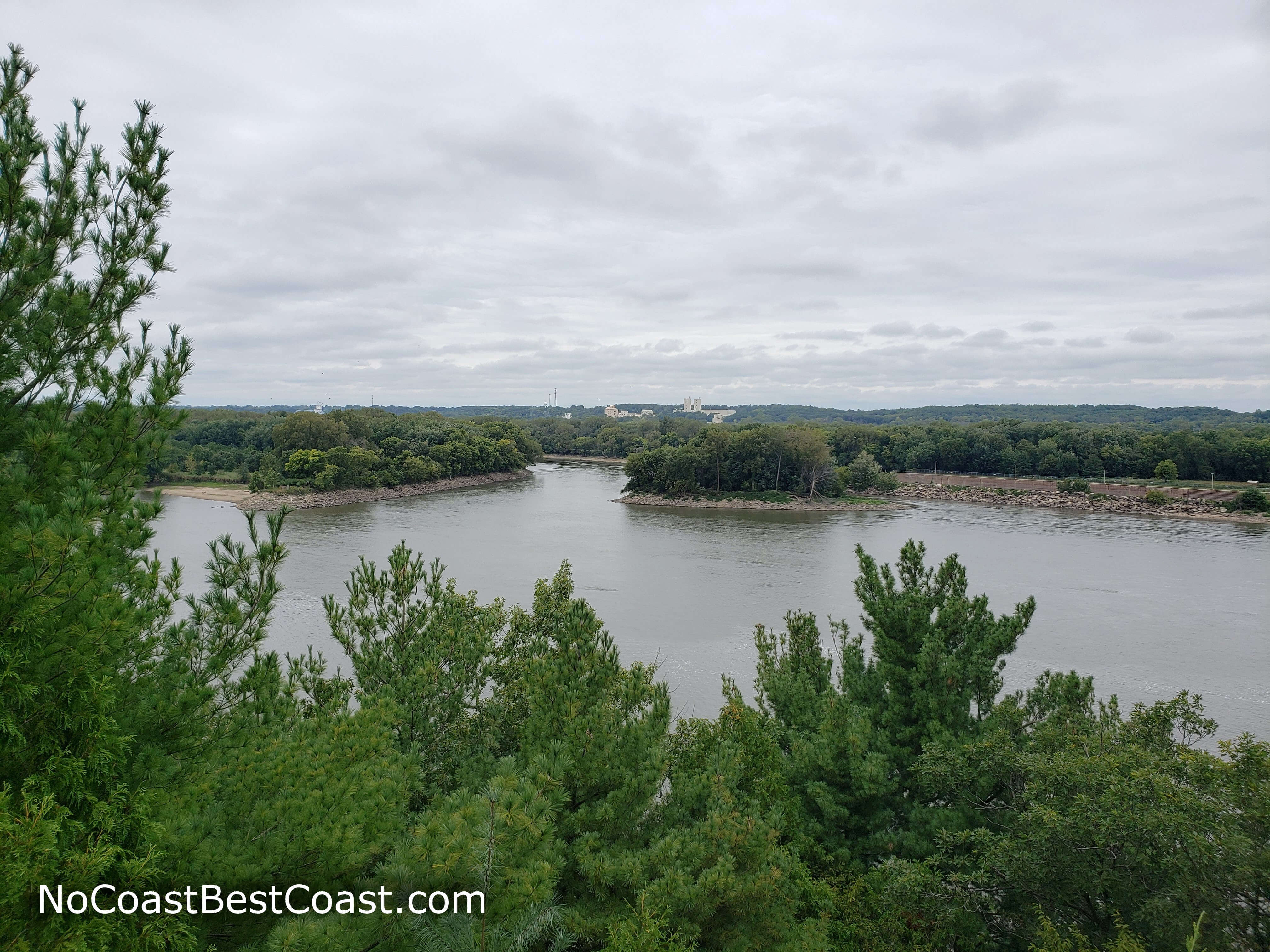 Leopold and Plum Island as seen from Lover's Leap