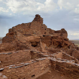 Small rooms on the south end of Wupatki Pueblo